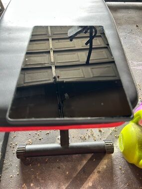 Amazon Tablet — Matte Dark Gray Back with Embossed Smile